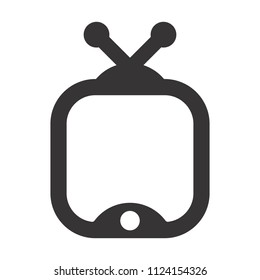 television logo. tv icon. screen symbol.vector eps 08.