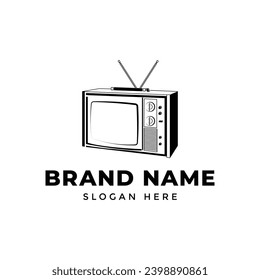 Television Logo Vector Logo Illustration