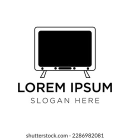television logo vector illustration isolated on white background