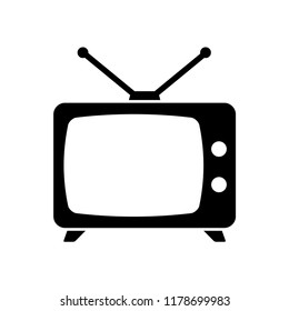 television - media icon vector