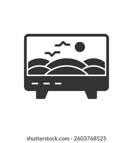Television Picture Icon Sign Symbol