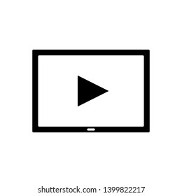 television play button icon to watch everything
