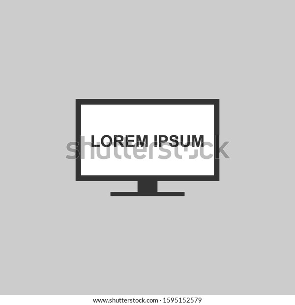 Television related icons in\
the background for graphic and web design, modern simple vector\
illustrations.