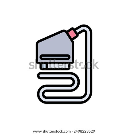Television Scart Icon Vector Illustration