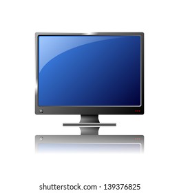 Television screen design in eps10 format. Transparencies used in screen mode.