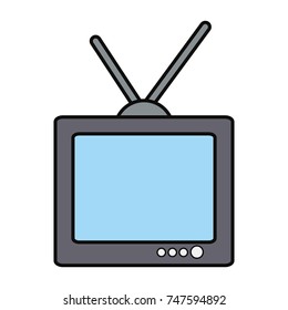 television screen  vector illustration