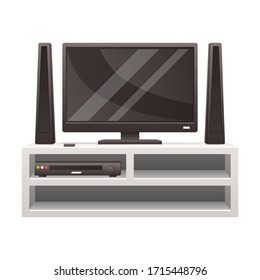 Icono de cámara de televisión ilustración vectorial