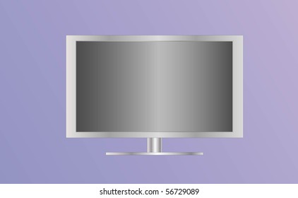 television silver ( background on separate layer )