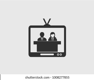 Talk Show Tv Stock Vectors Images Vector Art Shutterstock