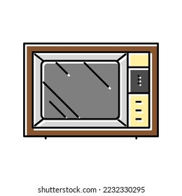 television technology color icon vector. television technology sign. isolated symbol illustration