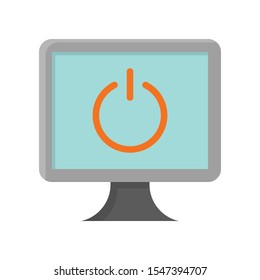 Television and technology related TV  vector in flat design