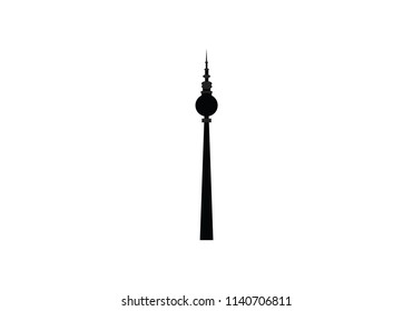 Television tower of Berlin the capital of Germany architecture