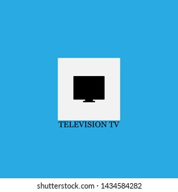 television tv icon sign signifier vector