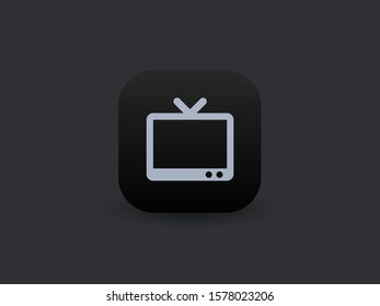 Television - Vector App Icon