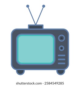 television vector flat icon design