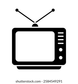 television vector flat icon design