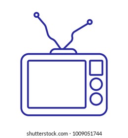Television vector icon