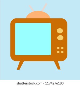 television vector icon