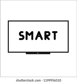 television vector icon