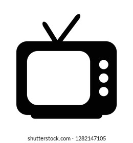 television vector icon