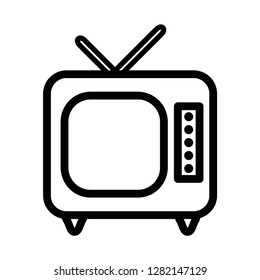 television vector icon