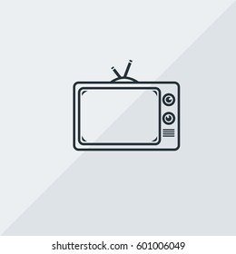 Television Vector Icon