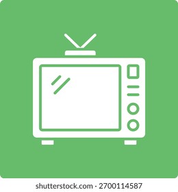 Television vector icon. Can be used for printing, mobile and web applications.