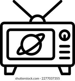 Television Vector Icon Design Illustration