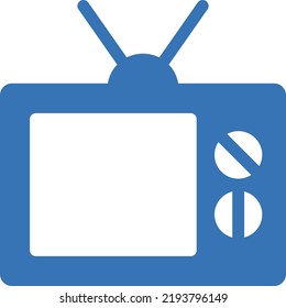 Ilustración del vector de televisión sobre un fondo transparente. Símbolos de calidad superior. Iconos vectoriales de glifos para diseño de conceptos y gráficos.