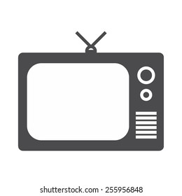 Television vector image to be used in web applications, mobile applications and print media