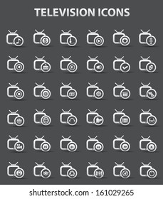 Television,Application icons,vector