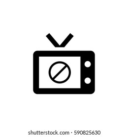 Televison icon vector