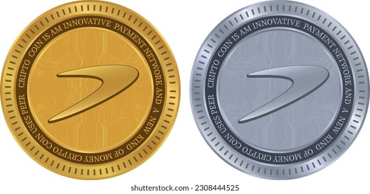 tellor-trb coin vector illustrations. 3d illustration