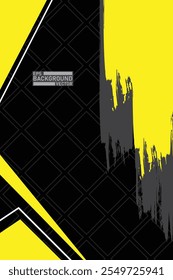 Tellow and black racing background