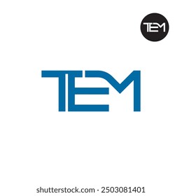 TEM Logo Letter Monogram Design