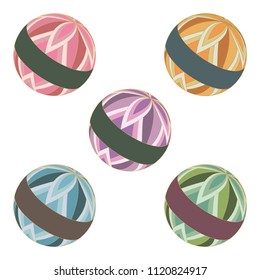 Temari Japanese handball set