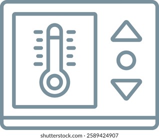 Temparature Control vector icon. Can be used for printing, mobile and web applications.