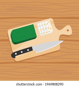 Tempe Background from the State of Indonesia vector design illustration