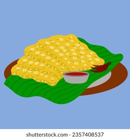 Tempe mendoan is a well-known and much-loved variant of tempeh, and is also a processed food made from fermented soybeans (soybean cake).