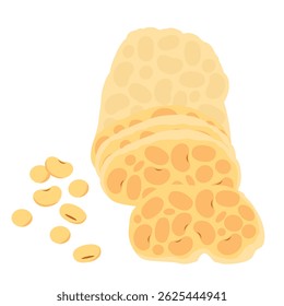 Tempeh, Indonesian preserved food, alternative plant protein source