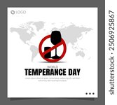 Temperance Day, observed on November 14th, promotes moderation and self-control, particularly regarding the consumption of alcohol.