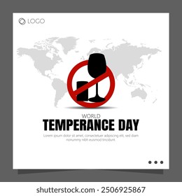 Temperance Day, observed on November 14th, promotes moderation and self-control, particularly regarding the consumption of alcohol.