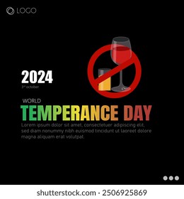 Temperance Day, observed on November 14th, promotes moderation and self-control, particularly regarding the consumption of alcohol.