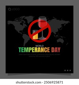 Temperance Day, observed on November 14th, promotes moderation and self-control, particularly regarding the consumption of alcohol.