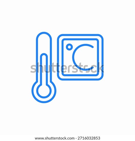 temperature celcius icon sign vector