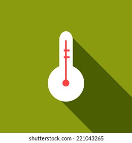 temperature change in the weather icon