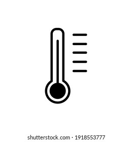 temperature controle medicine sign white background