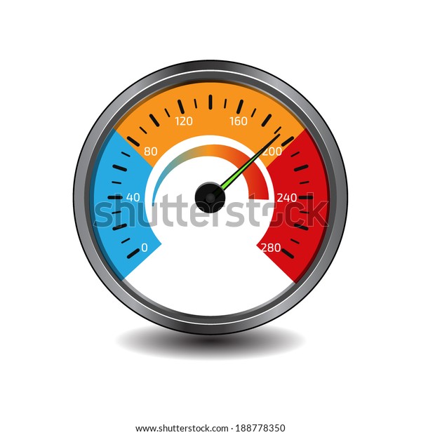 Temperature Gauge Used Cooking Grill Equipment Stock Vector (Royalty ...