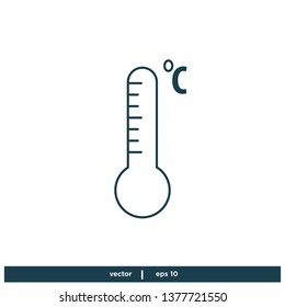 Temperature Icon Design element - vector