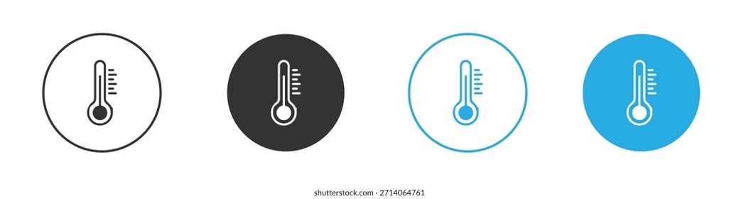 ícone Temperatura. Modelo de design de ícone gráfico